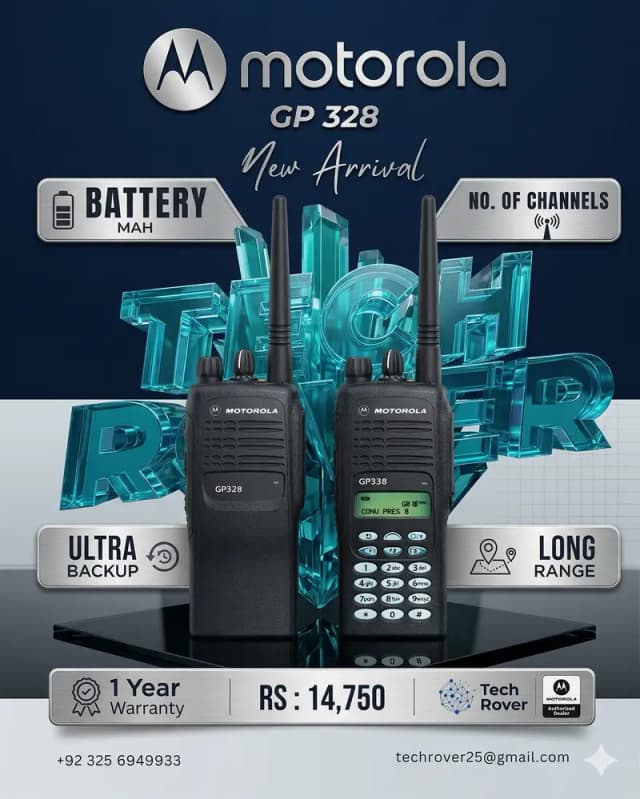 Walkie talkie ,Motorola, kenwood dWirless Set | Motrola GP 328