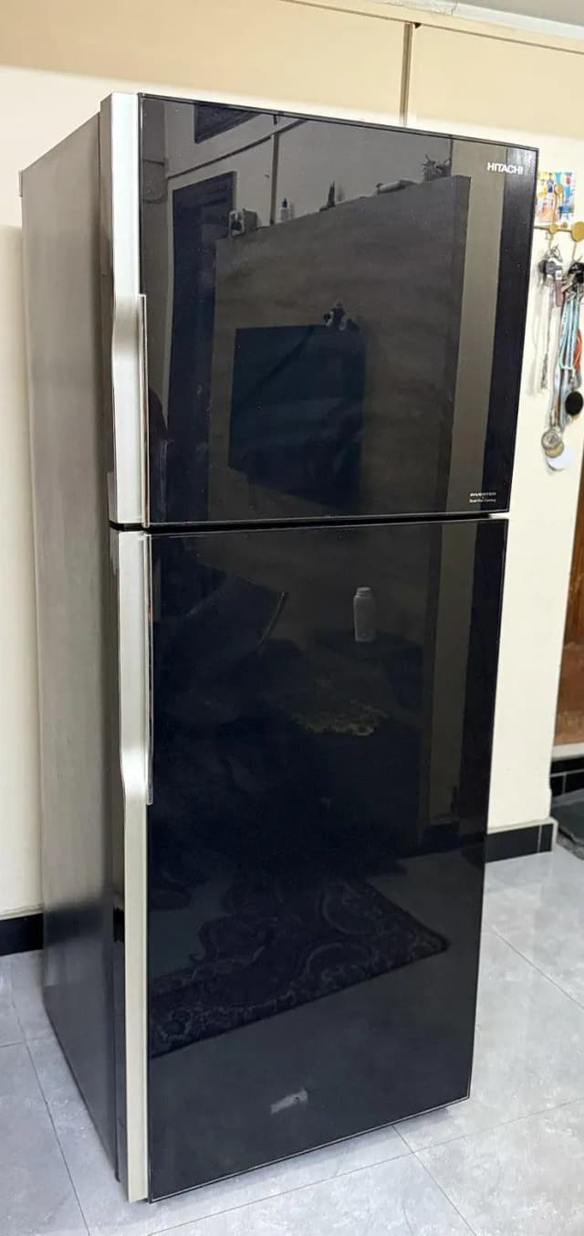 hitachi inverter fridge X dual fan cooling | energy saver refrigerator