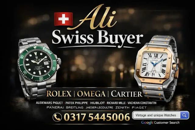ROLEX BUYER - IWC Cartier Omega Hublot Chopard Zenith Panerai Chanel
