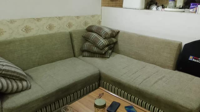 L SHaped 5 Seater Sofa Set