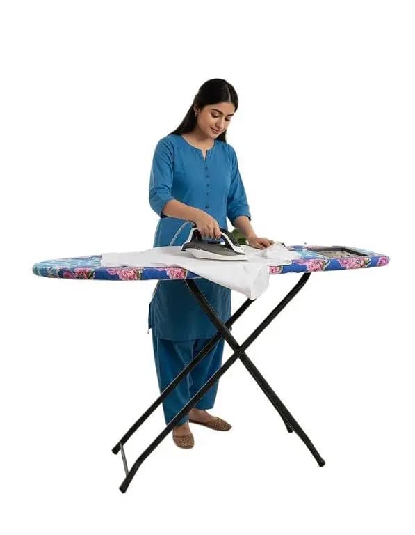 Heavy Duty Metal Storage Rack - Large Iron Stand for Home with High Load Capacity and Rust Resistance