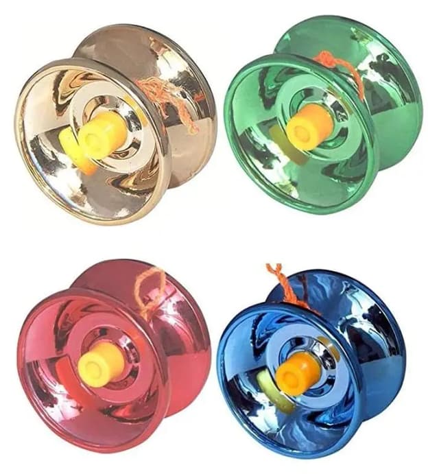 Hot Sale Yoyo Classic Baby Toys Professional Magic Yoyo Spin Aluminum Alloy Metal Yoyo 8 Ball KK Bearing with Spinning String