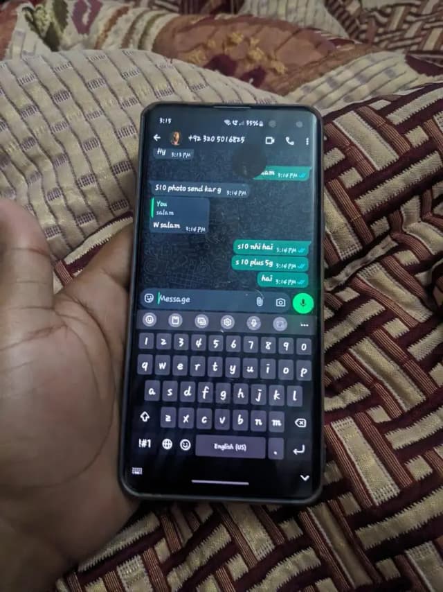 samsung s10plus 5g  8gb 256 gb exchange possible