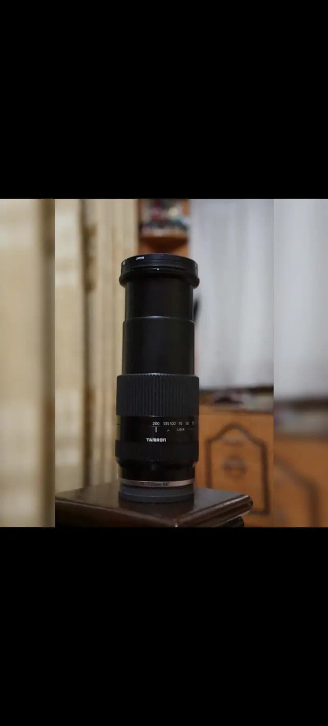 Tamron 18-200mm vc e mount lens for sony mirrorless cameras.