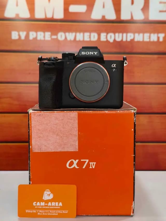 SONY A7IV, Complete Box, Import Units, Sony Mirrorless Cameras