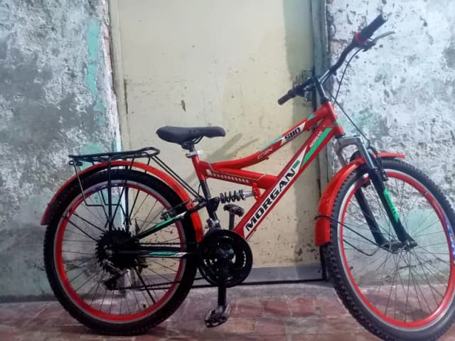 26 inch mountain bike double suspension excellent condition