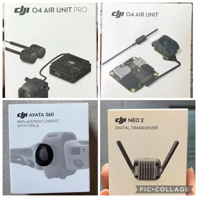 DJI 04 Air Unit Pro DJI 04 Air Unit DJI Avata 360 Lens kit with tools