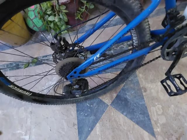 foldable thunderbird imported cycle from dubai
