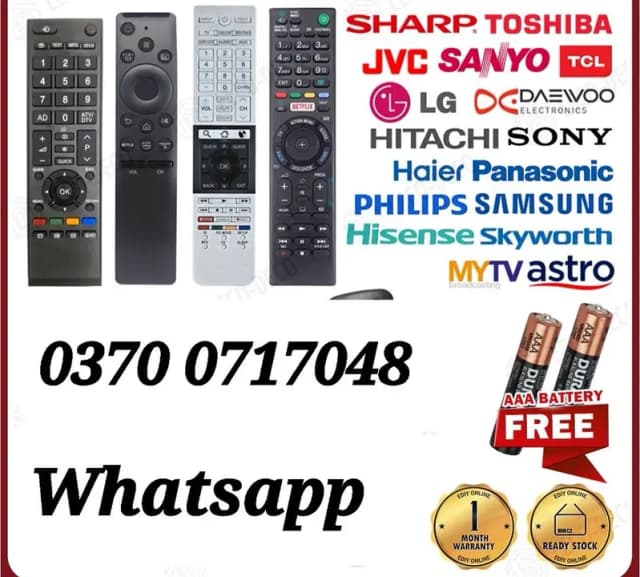 TV Remotes Ac Remote LED Remote LCD Remote Universal Remote New Remote