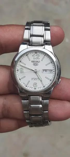 Seiko 5 Automatic 21 Jewels watch made in Japan