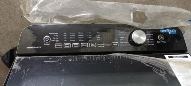 haier washing machine 15kg