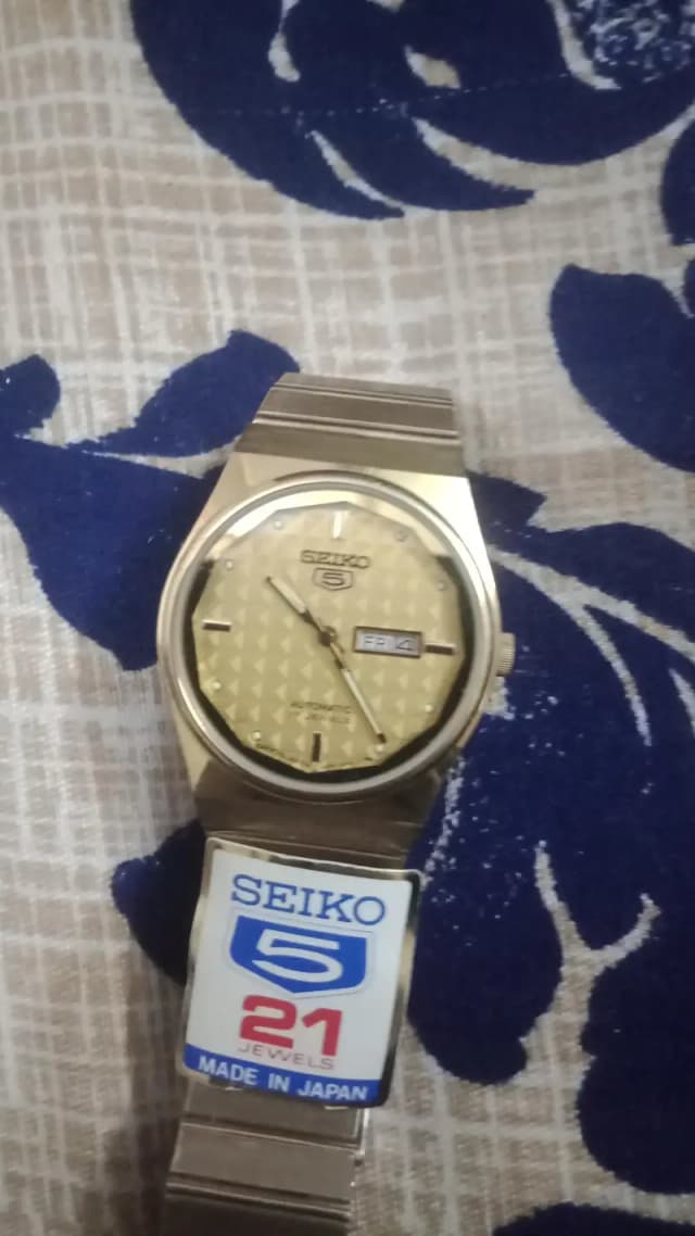 Seiko 5 21 jewels made in japan automatic watch
