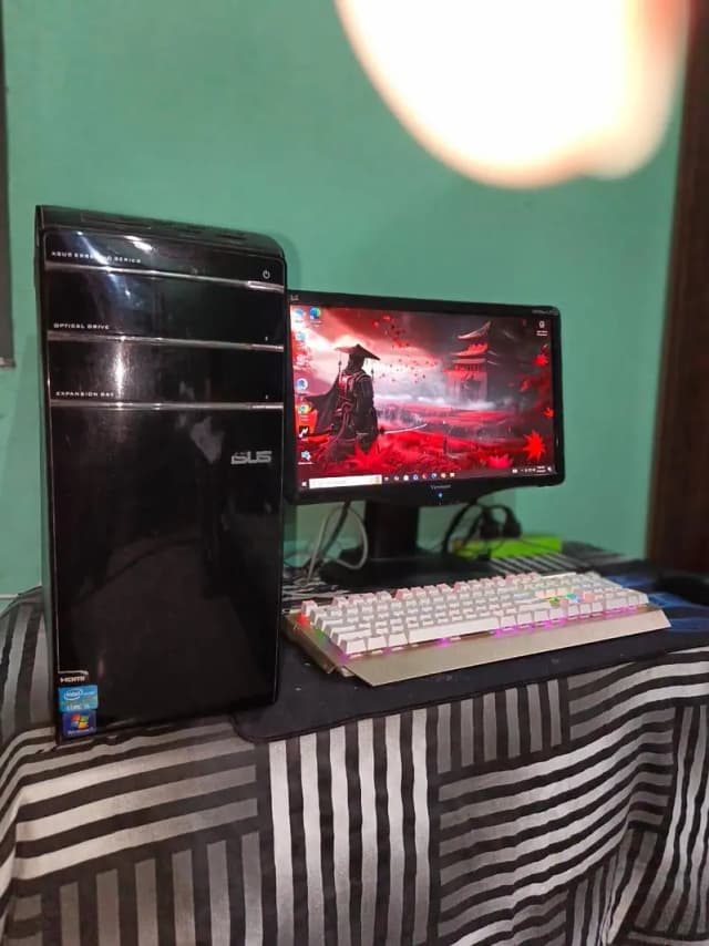 Gaming PC i5 2nd gen | GTX 750 | 8GB RAM | 24" monitor |Full setup