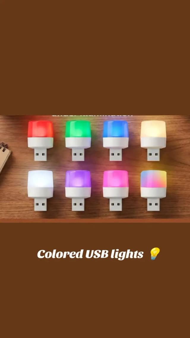 usb lights for car/home