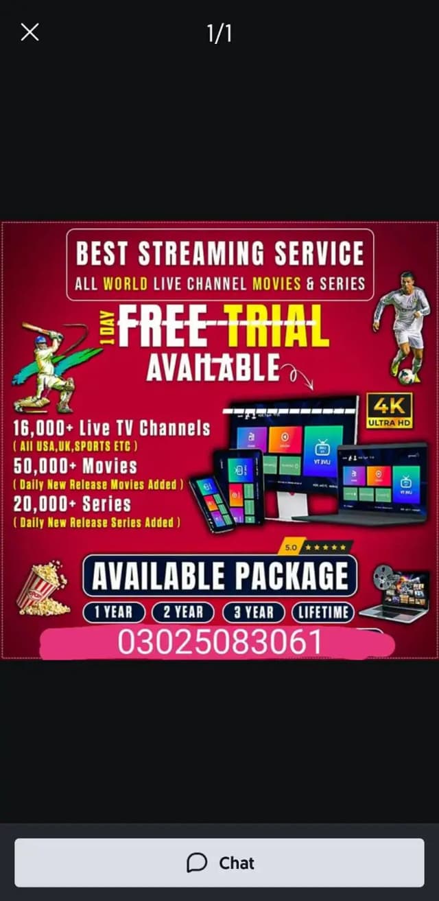 Opplex IPTV – Watch Live TV Channels & Live Cricket +923447809054