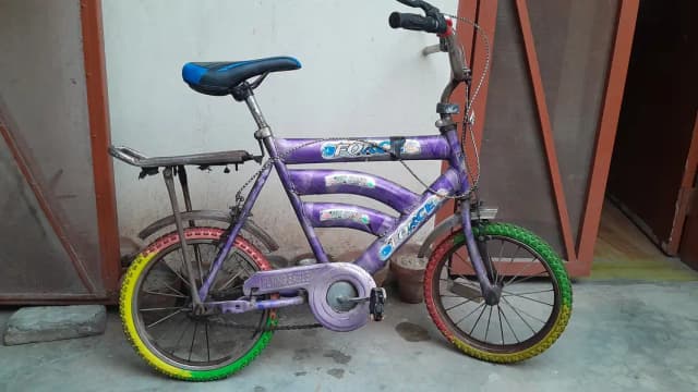 Kids biCycle, 2 Wheels, Rubber Tyres, Neat piece