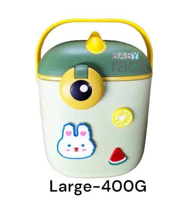 Baby Milk Powder Container with Spoon(400G-200G) Double Sealing Formula Milk Storage Box BPA Free Milk Powder Box Snacks Container