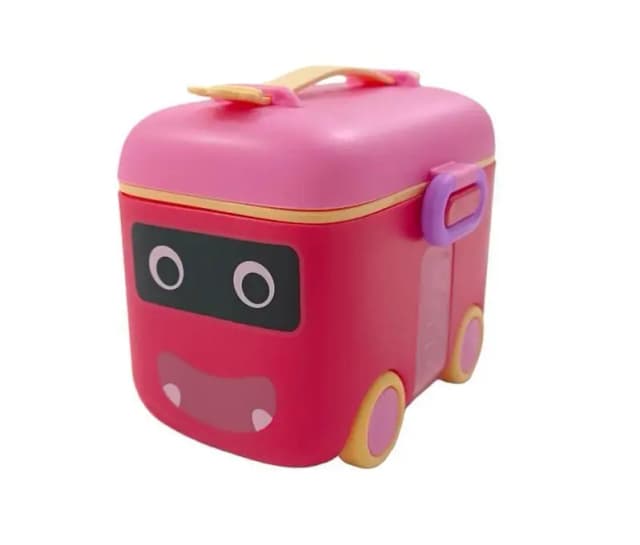 180G Capacity Portable Milk Powder Formula Dispenser Food Container Storage Feeding Boxes for Baby Kids Toddler Grid Baby Food Storage Box