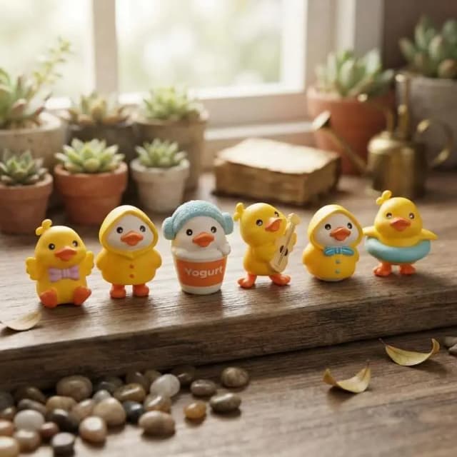 Universal Ducks Character Decoration Accessories For Car
