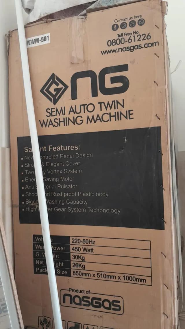 Semi automatic Washing machine
