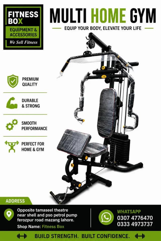 multi Home gym Machine |Full body Workout | All in 1 Machine.
