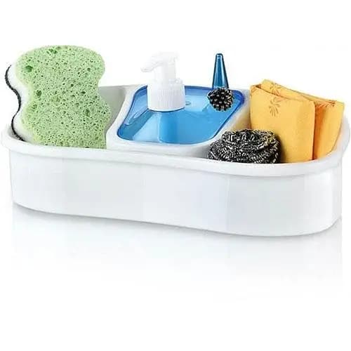 New Style Dishwashing Set with Liquid Holder in pakistan