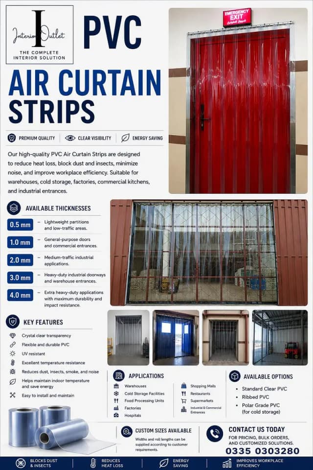 PVC Air Curtain | PVC Curtain | Plastic Curtain | AC Curtain