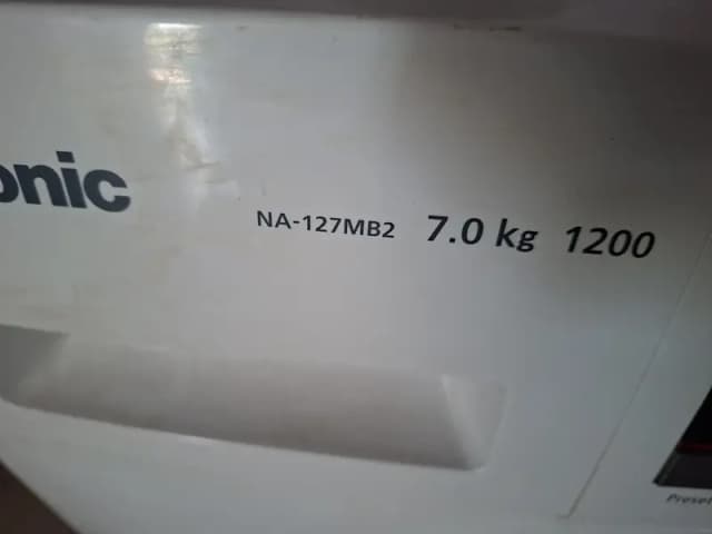 Panasonic , front load washing machine
