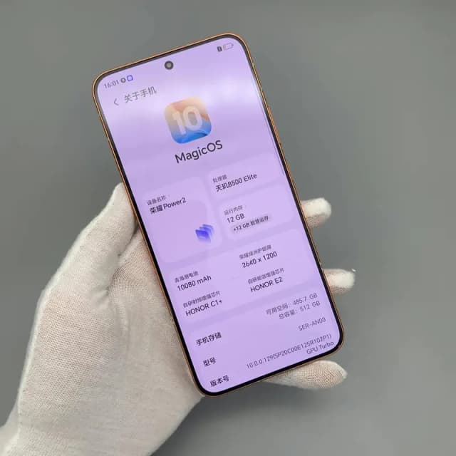 Honor power 2 12-512-mediatek 8500- 10800mah super big battery