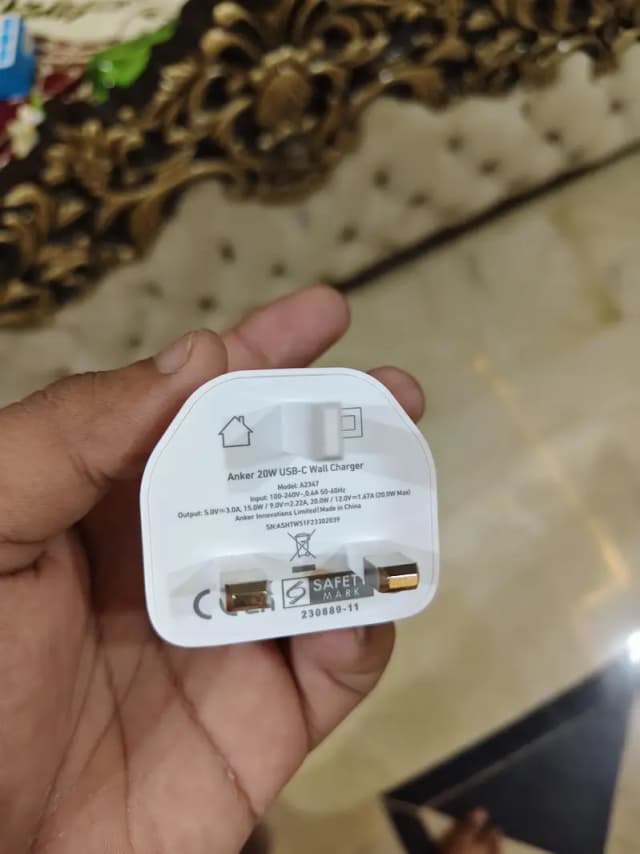 Anker 20 watt original charger