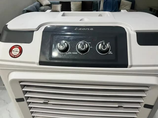 izone air cooler brand new only 3 to 4 days used