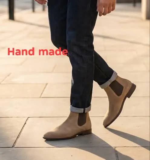 chelsea  sheo / 100percentnoriginal goat leather