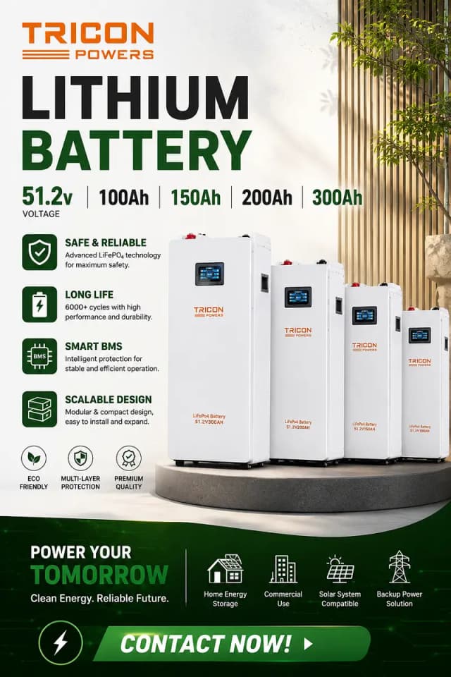51.2V 100Ah 150Ah 200Ah 300Ah 314Ah Lithium Battery | LiFePO4
