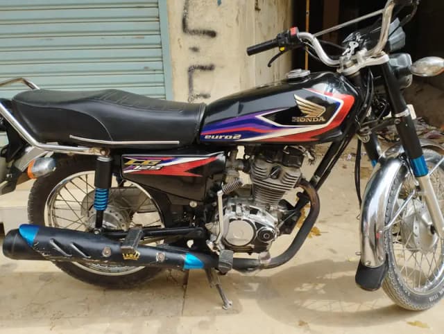 Motorcycle CG-125 - Black