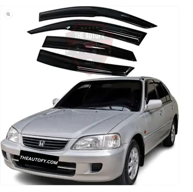 Honda City 1996-2002 Air Press / Sunvisor 4-Piece Set with Double Tape