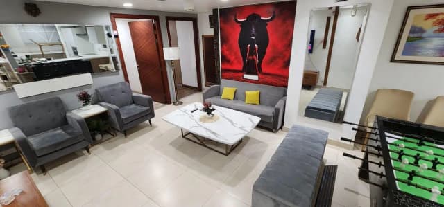 Furnished Apartment For Daily Rent DHA Phase 4 Gold Crest Mall Per day