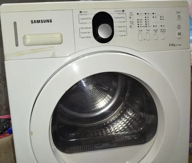 Samsung fully automatic 8kg side loader with ultra delicate options