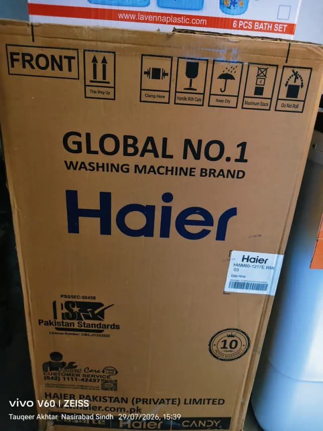 ier 8kg Washing Machine Single Tub HWM 1217E asher/ Semi Automatic