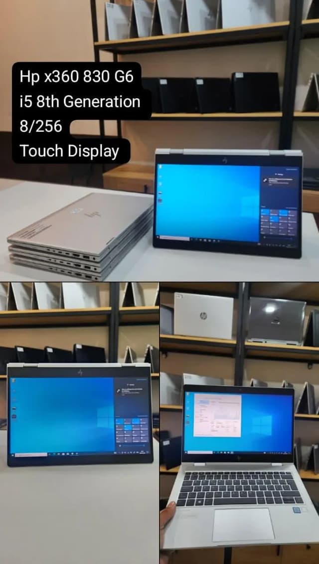 used Hp 830 G6 | i5 8th Gen | 8/256 |X360 Touch