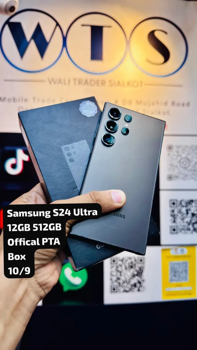 Samsung S24 Ultra 12GB 512GB Box
