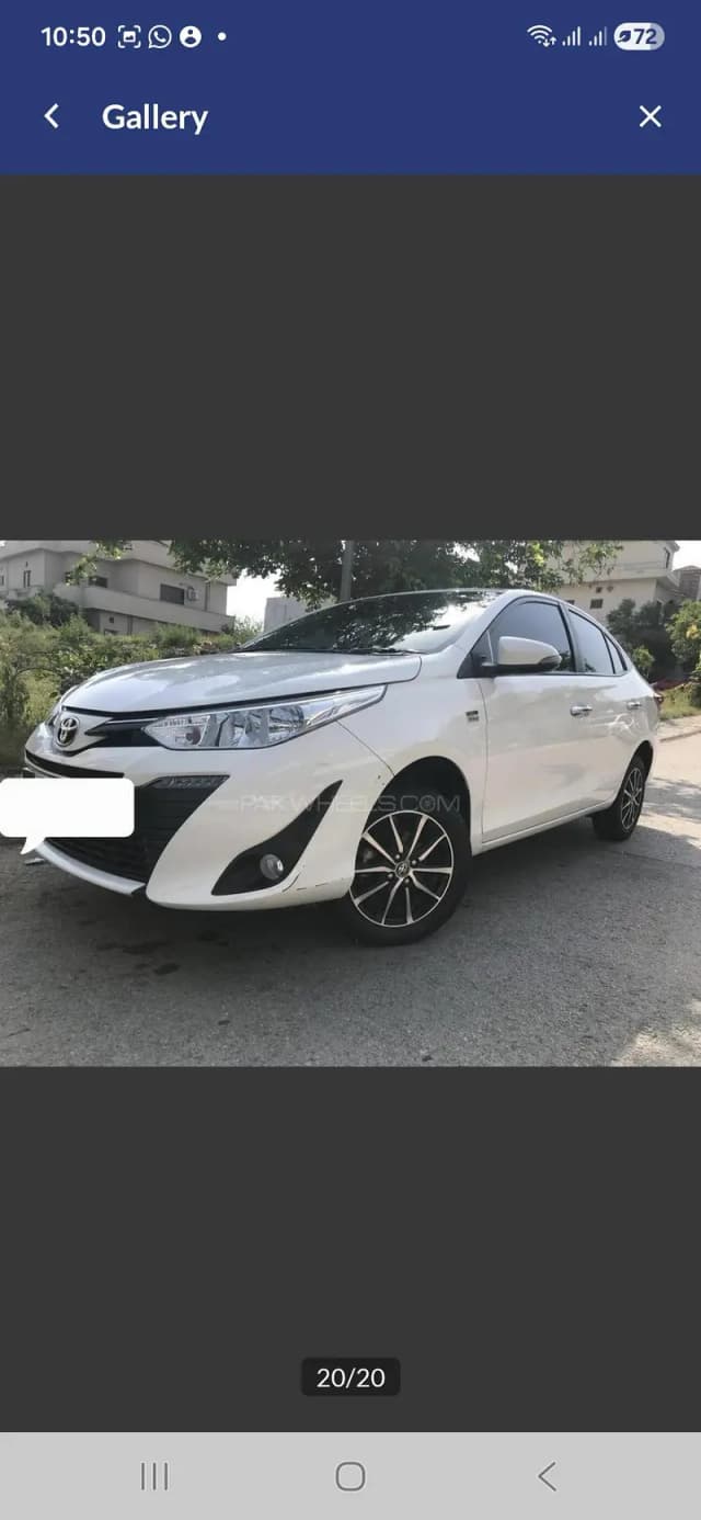 Toyota Yaris 2020 Registered 2022