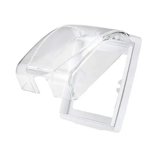 uxcell Waterproof Box 86 Type Wall Switch Socket Face Plate Panel Box Transparent uk import