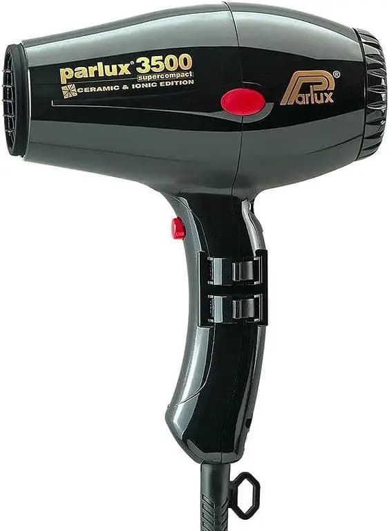 Parlux Professional Hair Dryer 3500 SuperCompact, Black (UK Import) A970