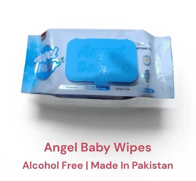 Angel Baby Wipes- Pack of 5- Alcohol Free- Wholesale & Retail