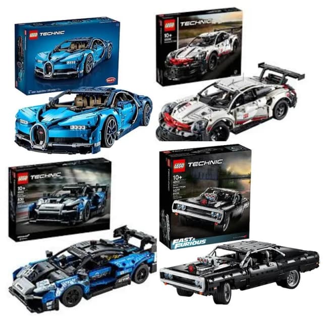 Original Lego sets . marvel toy story cars Lamborghini Bugatti
