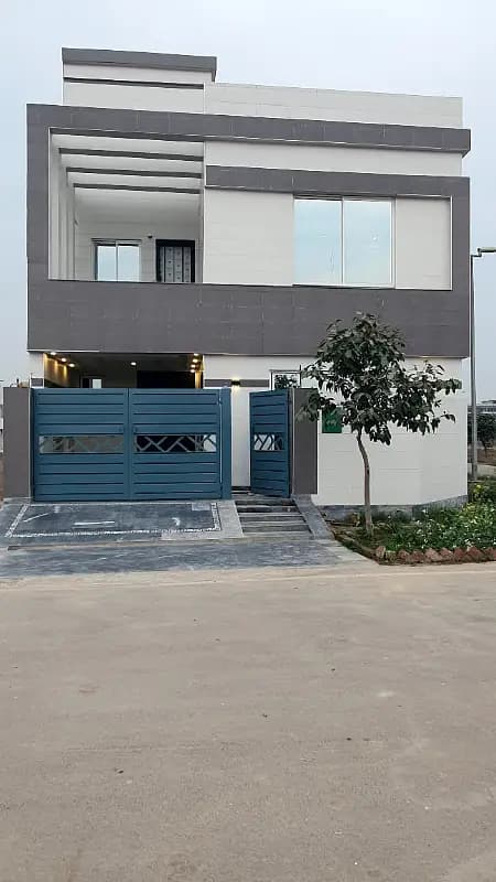 6 Marla Corner, Facing Park Brand New House for Sale in H - Block Bahria Orchard Phase-2.