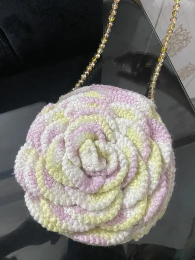 Crochet hand bag available for sale brand new bag