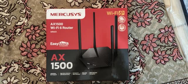 Mercusys AX1500 Wifi 6 Router Dual Band