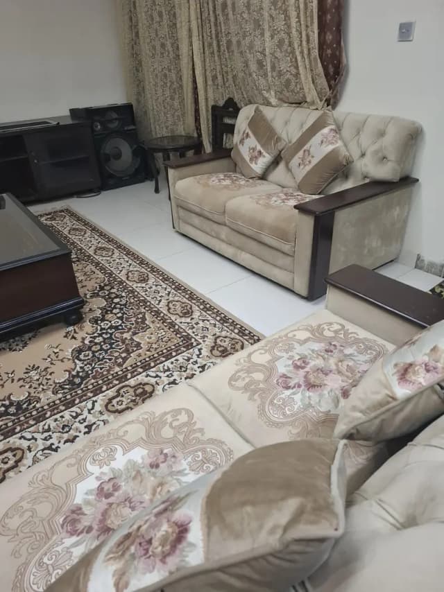 sofa and table set