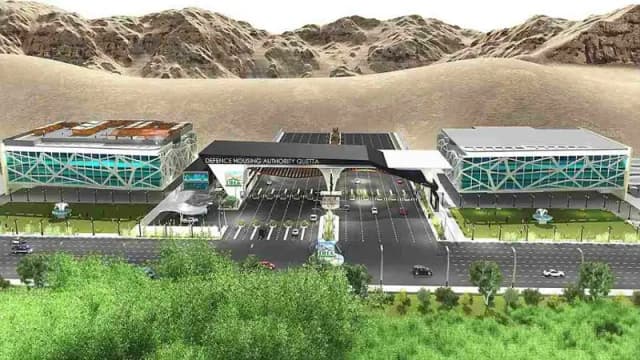 Fahad Farman Associates Offers DHA Quetta 5 Marla Allocation Barcode Plot File For Sale